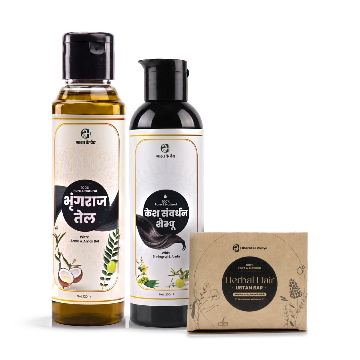 3 in 1 Ayurvedic Hair Revival Kit