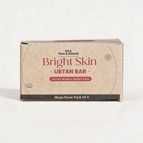 Bright Skin Ubtan Bar -Pack of 4