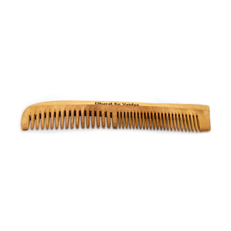Oil-Treated Natural Neem Comb